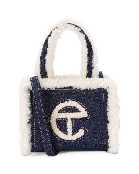 ugg telfar denim bag